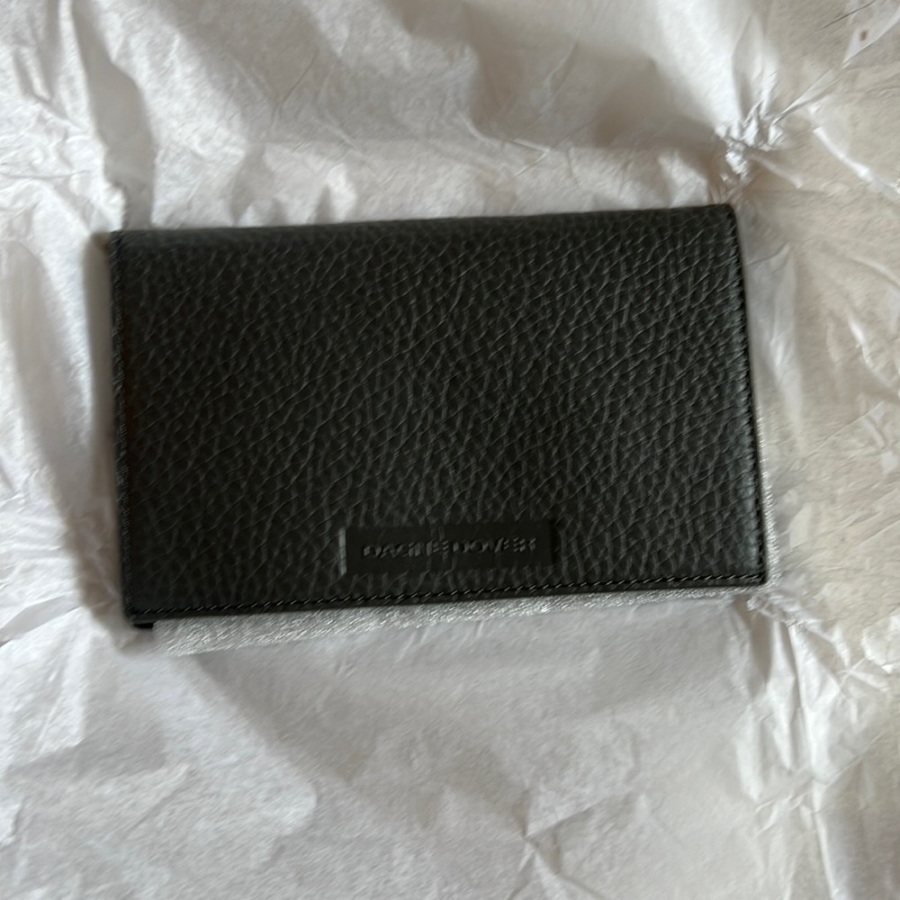 Dagne Dover - Graphite - ACCORDION TRAVEL WALLET